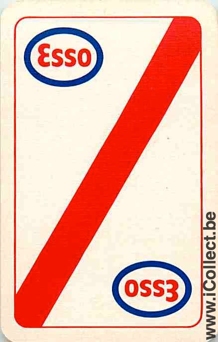 Single Swap Playing Cards Motor Oil Esso (PS13-42C) - Click Image to Close